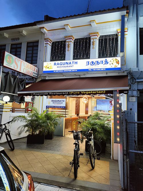 Restaurant Street View at Ragunath Restaurant in Central Singapore