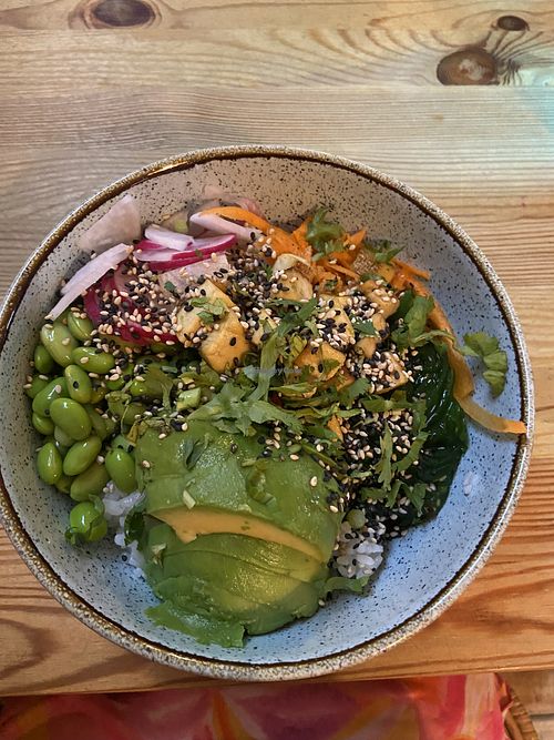 vegan magic poké  at Ono Poke Bowl & Bar - Pest in Budapest