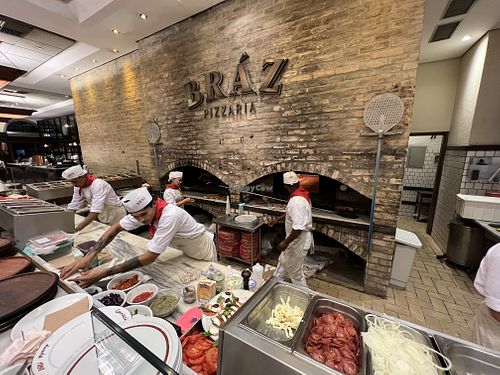 Real ovens  at Bráz in Rio De Janeiro