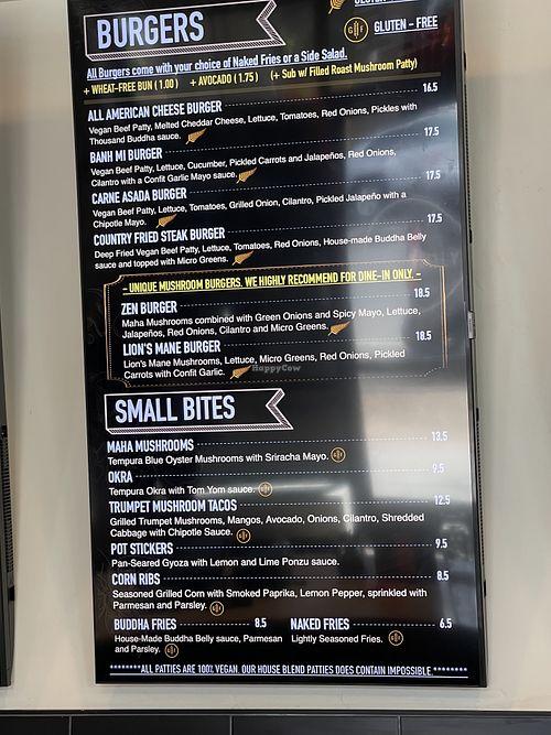   at Buddha Belly Burger in Sacramento