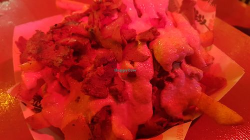 Classic Philly Cheesesteak Fries #Veganuary at Herbivorous Spark   in York