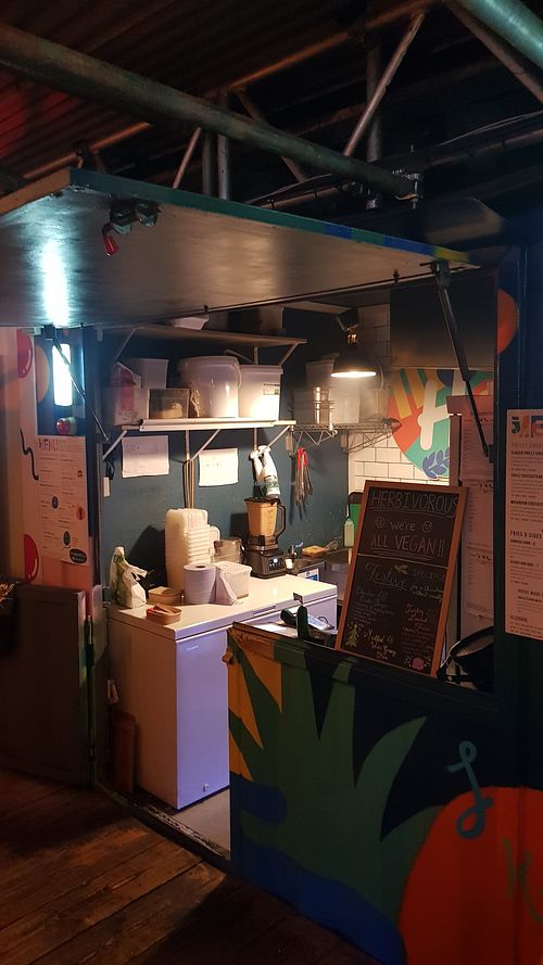 Exterior #Veganuary at Herbivorous Spark   in York