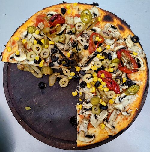 Vegane Pizza at Friends22 in Edirne