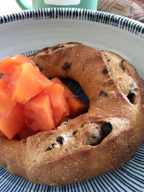 Blueberry and cranberry crescent at Umm Umm in Tainan