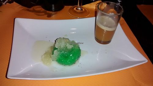 Chef's surprise: vegan dessert with agar-agar at O Bali in Toulouse