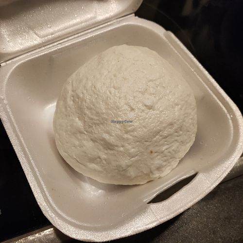 Vegan bao with mushrooms, glass noodles and vegetables (€ 3.90) at Asia Street Food - Hbf in Duisburg