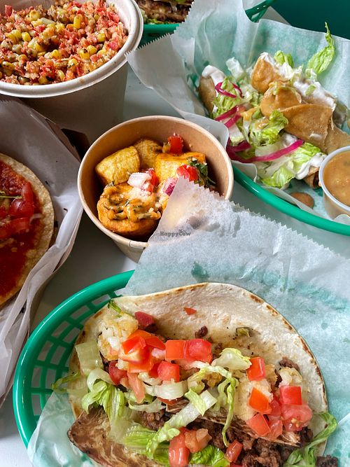 Full Spread!  at Paradise Taco in Brooklyn