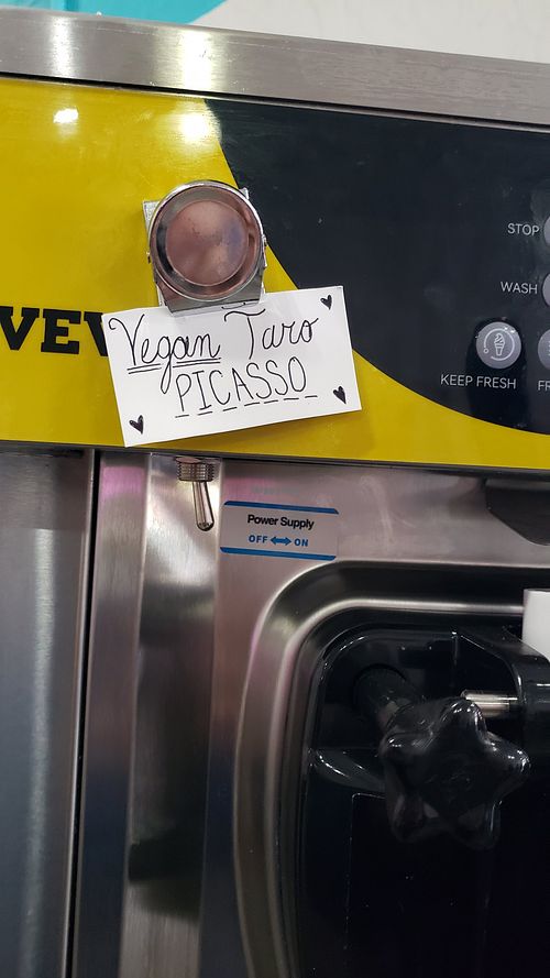 It is purple sweet potato at Yogaert in Flagstaff