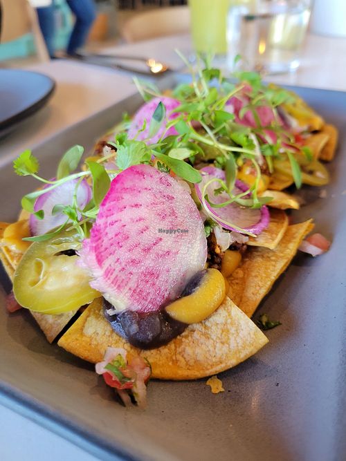 Nachos (special small size) at Love.Life in Culver City