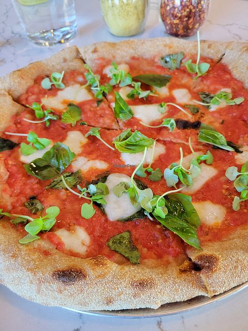Margarita Pizza at Love.Life in Culver City