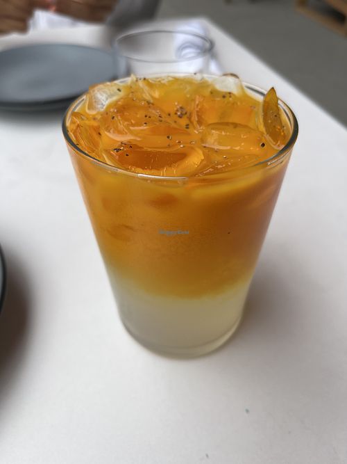 Turmeric Lemonade - had to try for the unique flavor combo  at Love.Life in Culver City