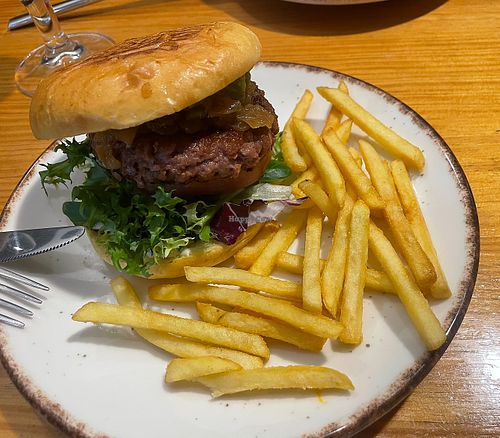 Beyond Meat Burger  at Patchwork in Barcelona