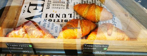 Vegan Croissants at Belga Pékség & Kávézó in Budapest