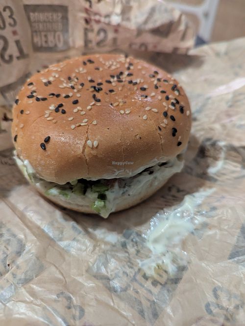 Vegi Burger at Hero Burgers in Richmond Hill