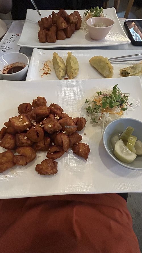 Vegan chicken  at Vegan Insa - 비건인사 in Seoul