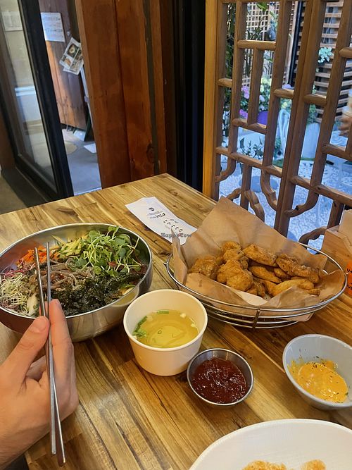 Vegan chicken    at Vegan Insa - 비건인사 in Seoul