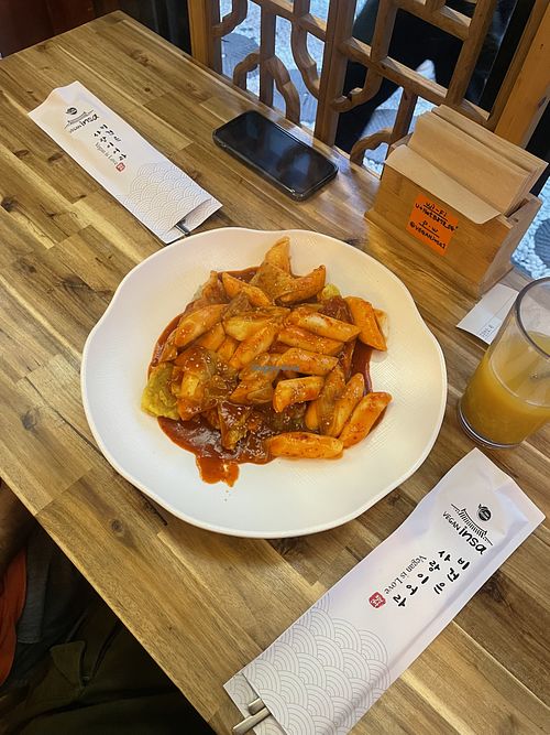 Tteokbokki   at Vegan Insa - 비건인사 in Seoul