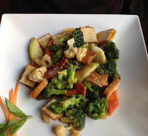 tofu delight at Veggie Fun in Providence