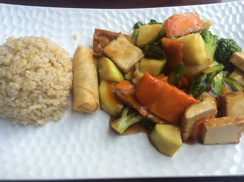 lunch portion at Veggie Fun in Providence