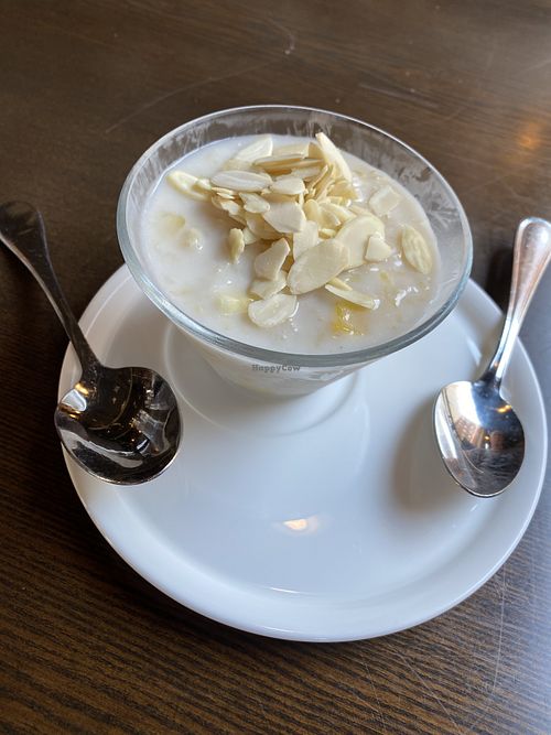 Rice pudding  at Veggie Fun in Providence