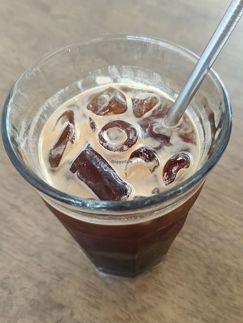 Iced long black at Back to Eden in Central Singapore