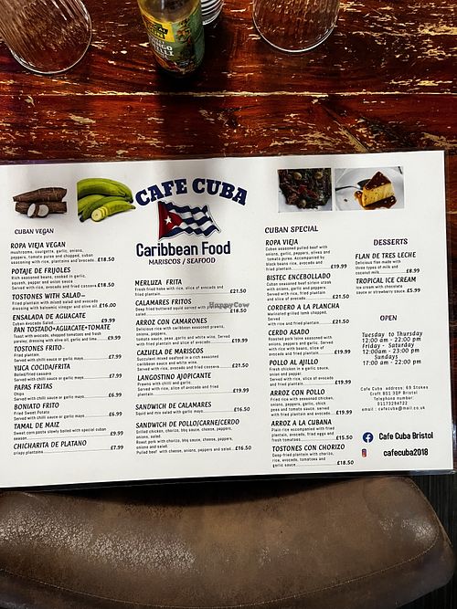   at Cafe Cuba in Bristol