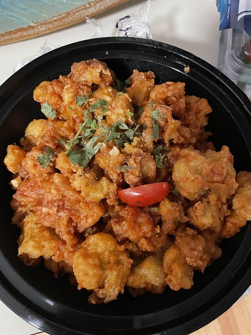 Gobi manchurian at Taste Of India in Pensacola
