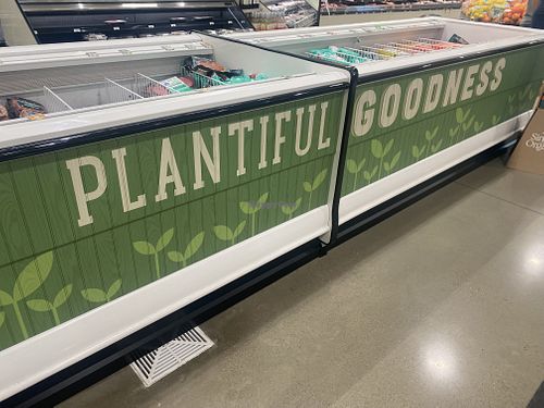 Fully Vegan/Plant-Based Freezer Section  at Sprouts Farmers Market in Lathrop