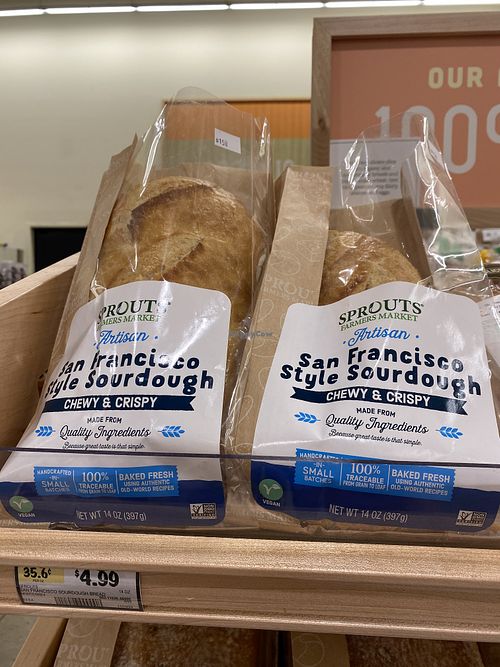 Vegan SF Sourdough   at Sprouts Farmers Market in Lathrop