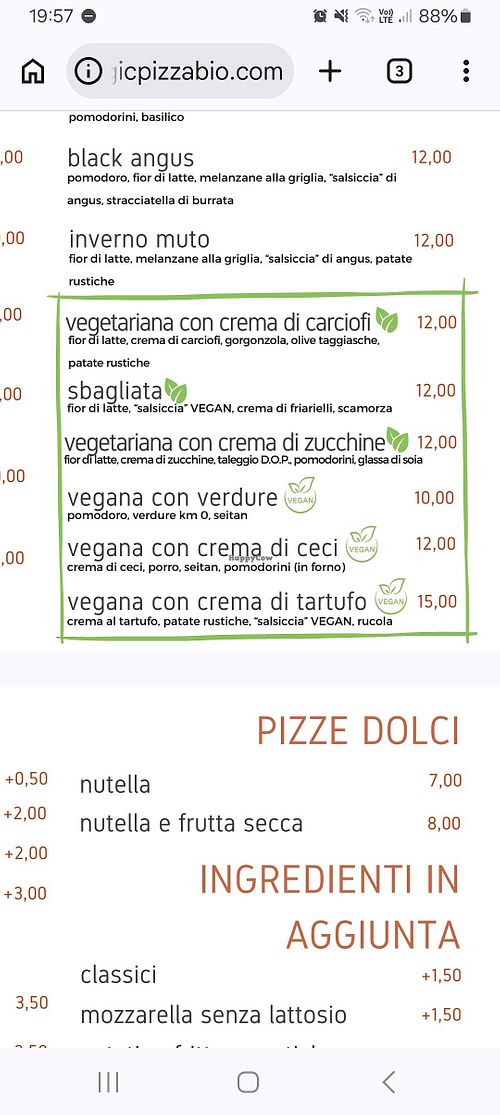  at Magic Pizza Bio in Forlimpopoli