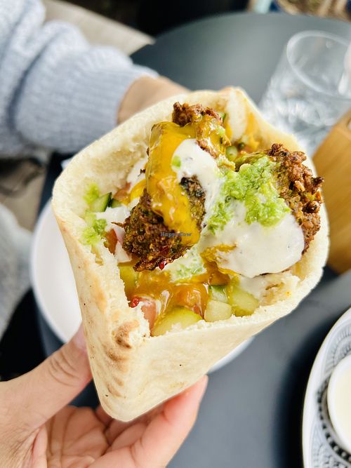 Falafel Pita  at Kapara  in Fremantle