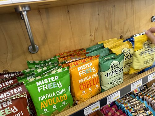 crisps  at Seed Cafe in North West London