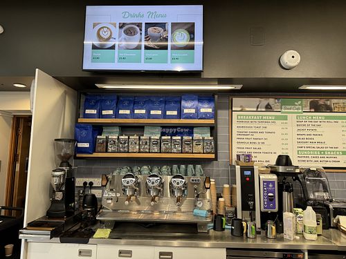 bar  at Seed Cafe in North West London