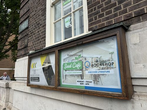 store front  at Seed Cafe in North West London
