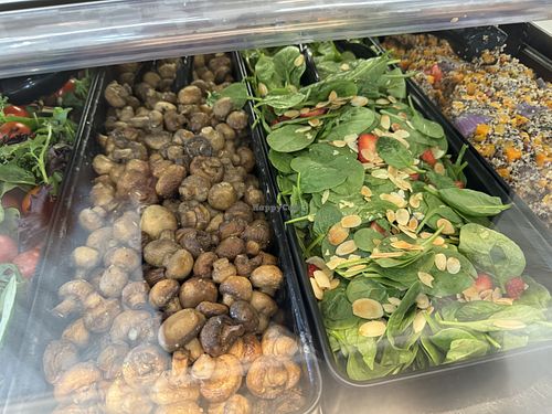 good salad  at Seed Cafe in North West London