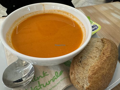 soup of the day  at Seed Cafe in North West London