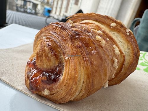 vegan 'pastry' (croissant)  at Seed Cafe in North West London