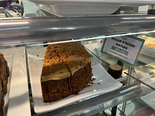 vegan biscoff  at Seed Cafe in North West London