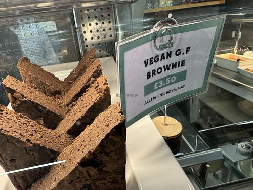 brwnies  at Seed Cafe in North West London