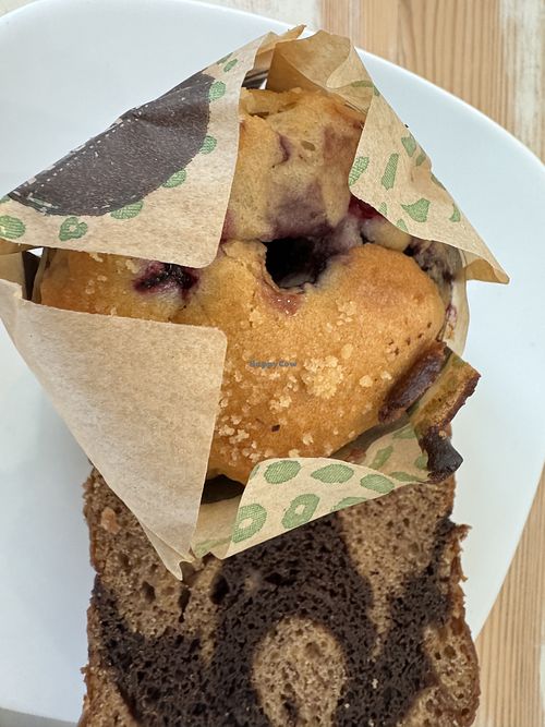 muffin vegan  at Seed Cafe in North West London