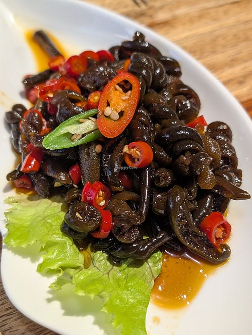 Seaweed with chili at Zǎozǐ Shù - Vegetarian Life Style - JiangNing in Shanghai