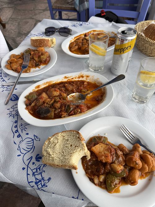   at Spetsiotiko in Spetses