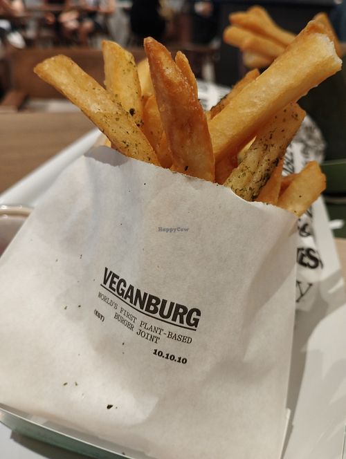 Fries at VEGANBURG - Woodleigh Mall in Central Singapore