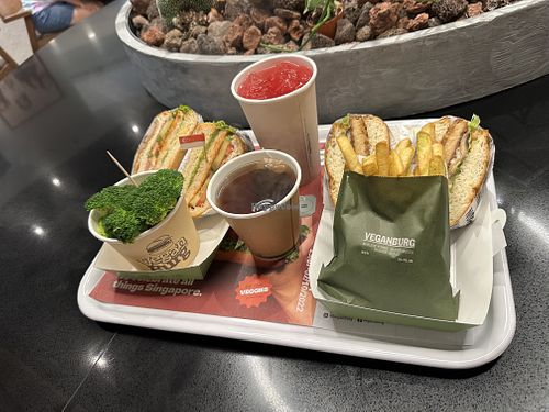   at VEGANBURG - Woodleigh Mall in Central Singapore
