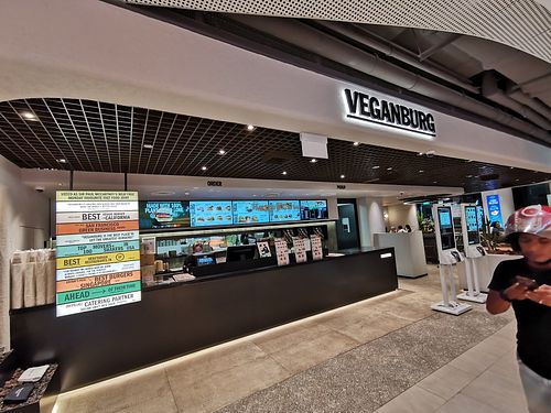 Quite a big outlet with spacious seating at VEGANBURG - Woodleigh Mall in Central Singapore
