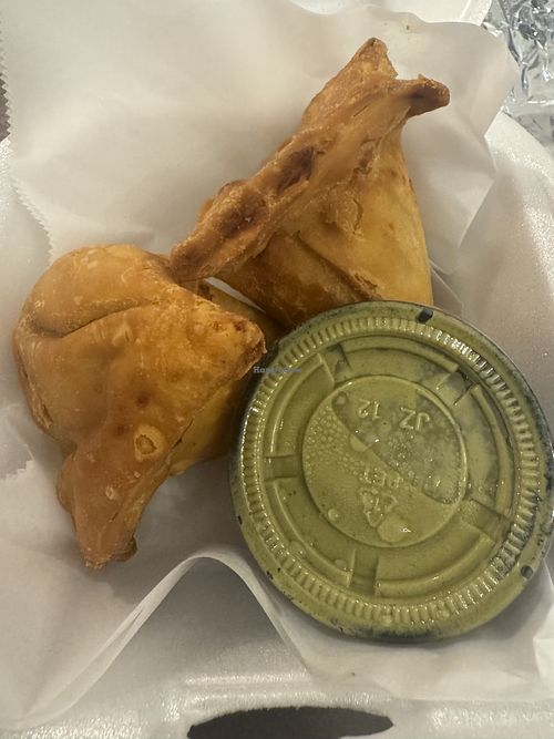 Vegetable Samosas   at Rice & Curry Indo-Pak Cuisine in Galveston