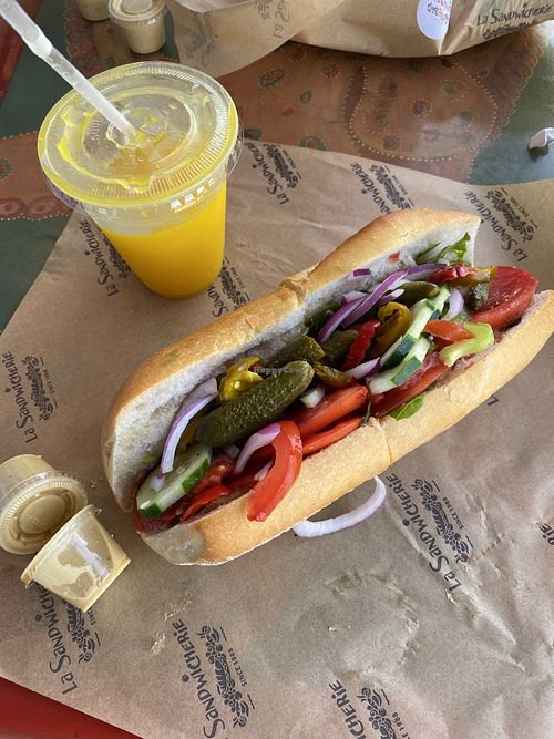   at La Sandwicherie in Miami Beach