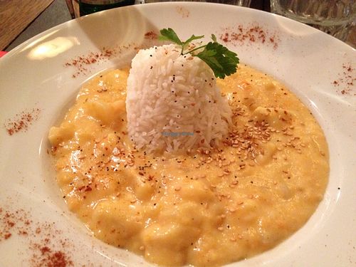 Blanquette de legumes at Bistrot and Chocolat in Strasbourg