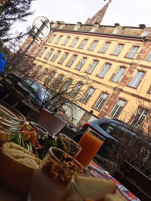 perfect brunch on a rainy day in Strasbourg at Bistrot and Chocolat in Strasbourg