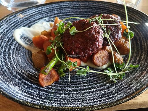 Vegan pihvi-thing at Rosso in Joensuu